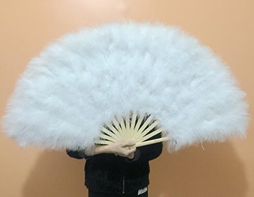 20pieces 100x55cm Large Burlesque Dance feather fan Bridal Bouquet 20pieces 100x55cm Large Burlesque Dance feather fan Bridal Bouquet